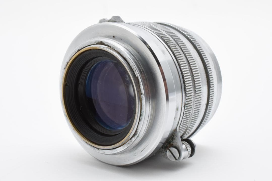 【純正メタルキャップ付属】 キャノン 50mm Ｆ1.8 ライカＬマウントレンズ