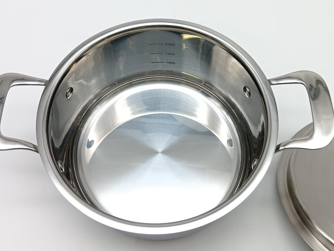 【未使用】落合シェフ ラベットラ 鍋３個セット IH対応 両手鍋 片手鍋