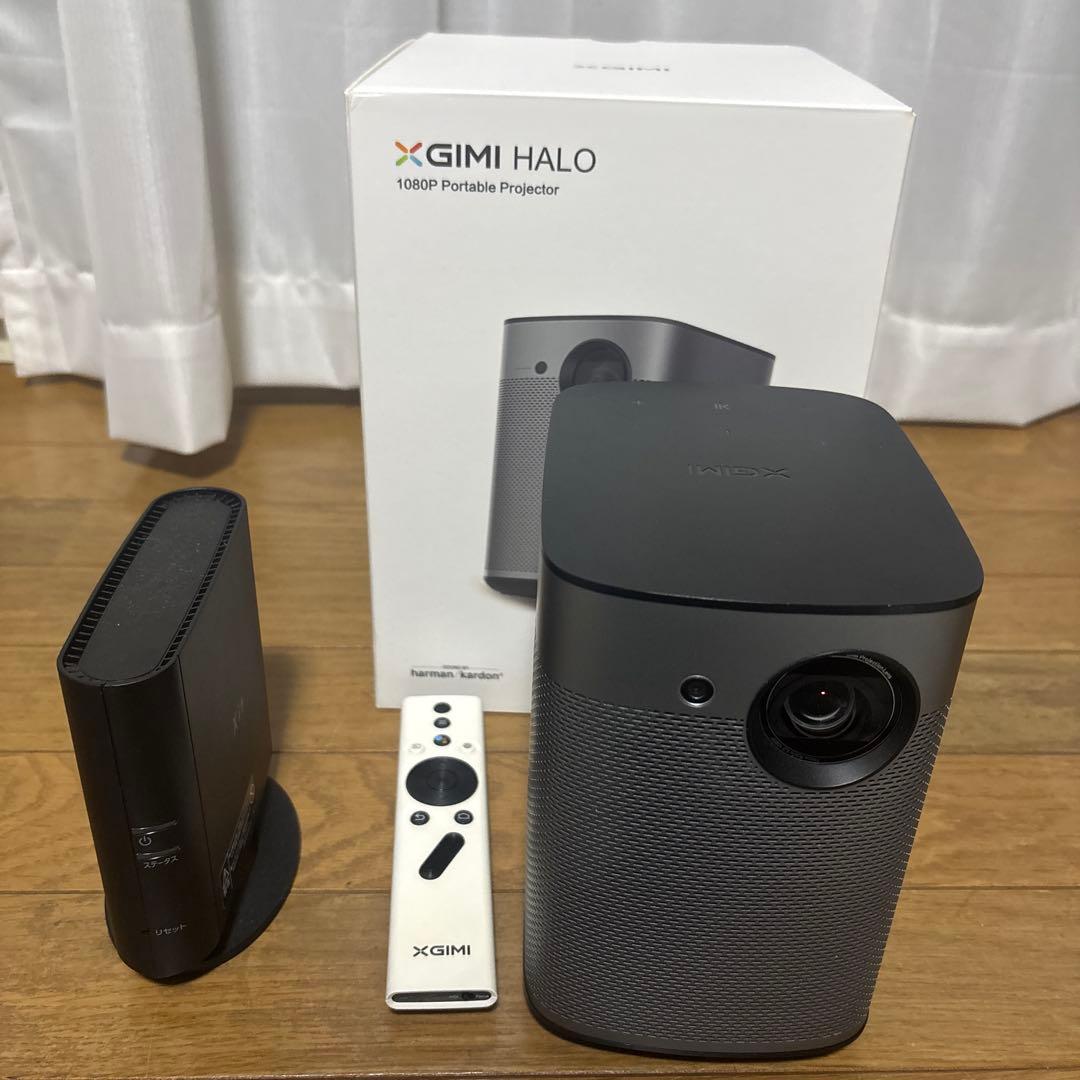 XGIMI HALO 1080Pポータブルプロジェクター本体　チューナー付き