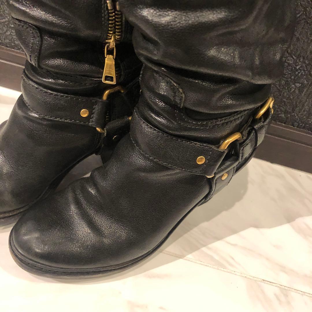 PRADA ブーツ レディース　エンジニア　37
