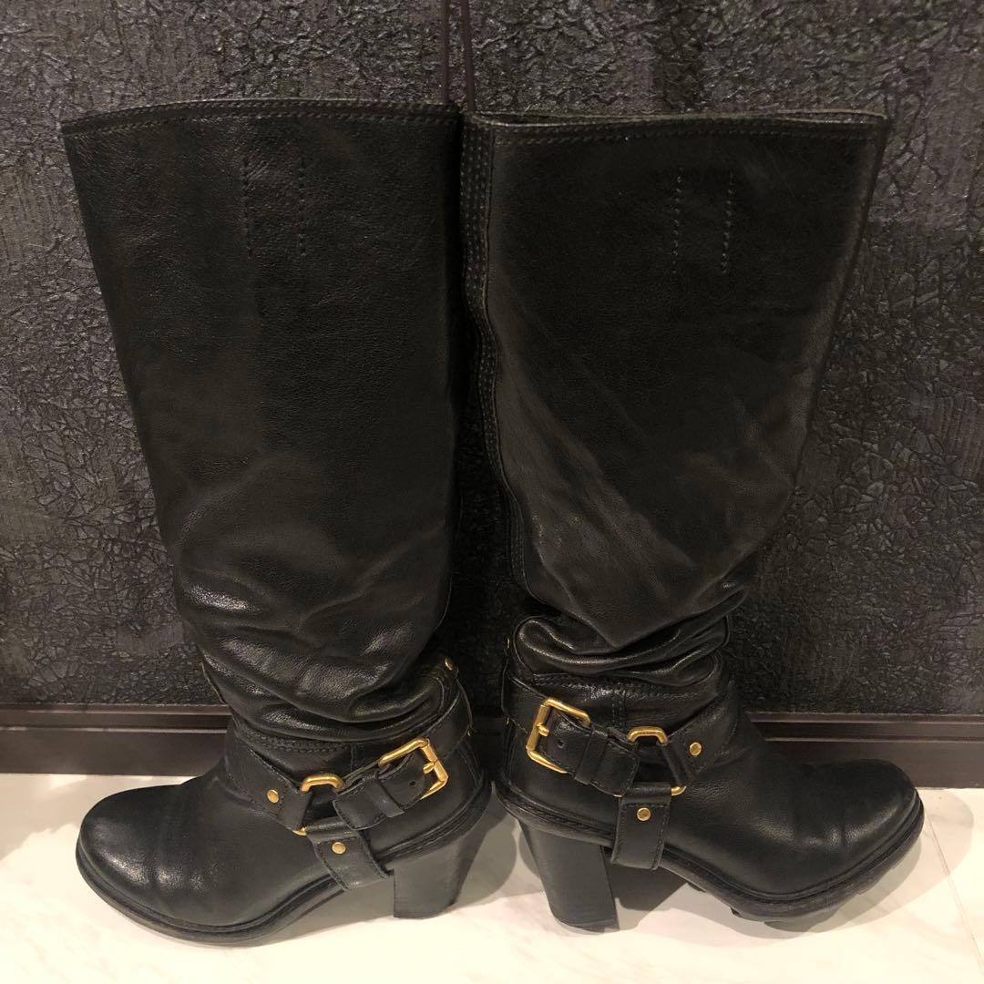 PRADA ブーツ レディース　エンジニア　37