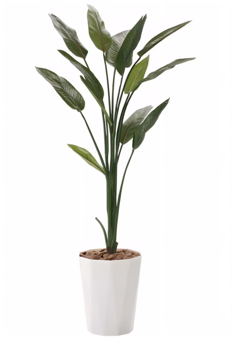 光触媒　人工観葉植物　ウォールグリーン　フェイクグリーン　ストレチア1.6m