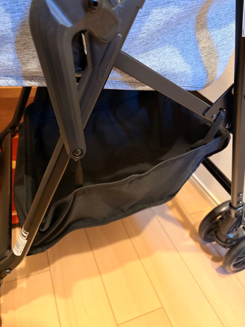 ペットカート miliclan lite ミリクランライト ライトグレー　2匹用