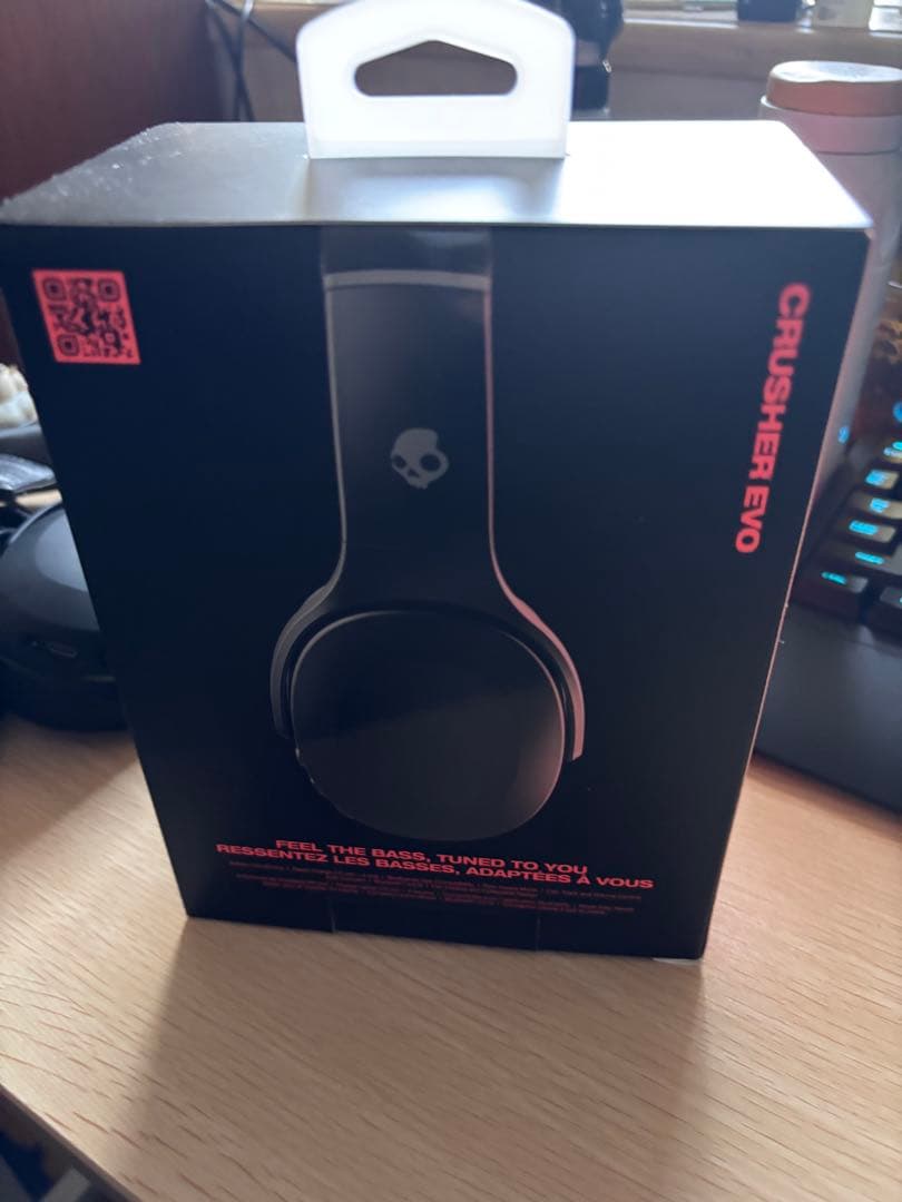 Skullcandy Crusher Evo ブラック ワイヤレスヘッドホン