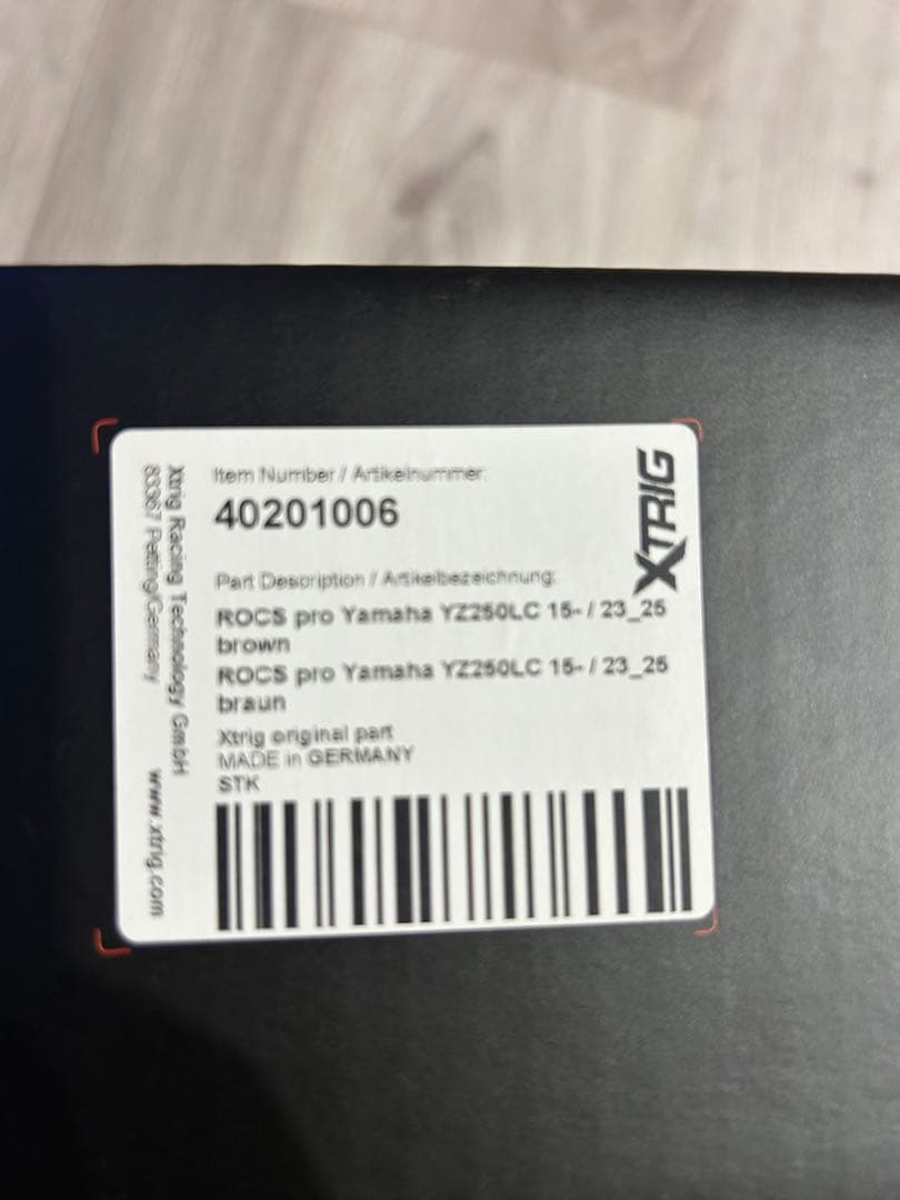 FKDXTRIG ROCS Pro トリプルクランプ　YZ250X