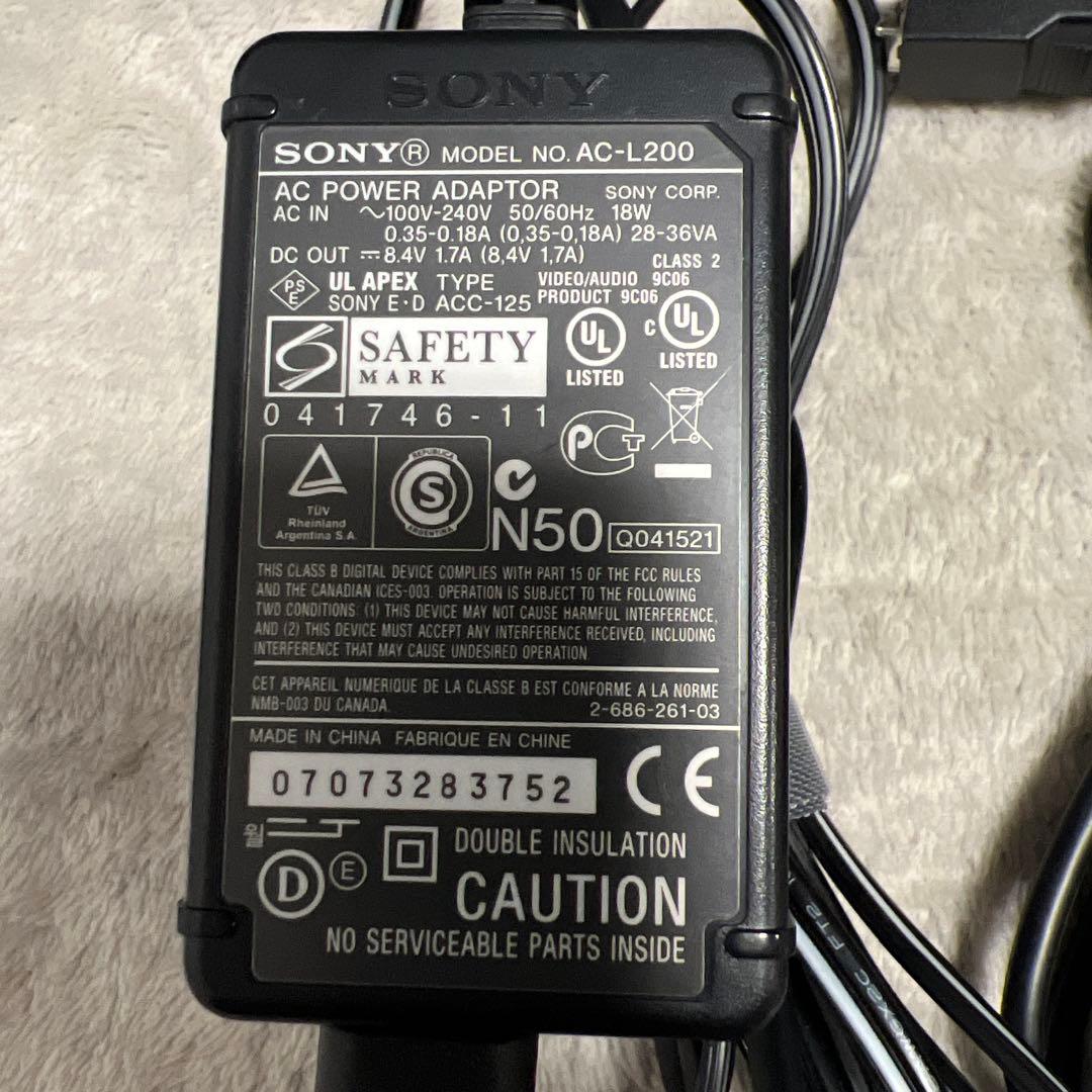 SONY ビデオカメラ HDR-SR8 HDD ナイトショット ファインダー付