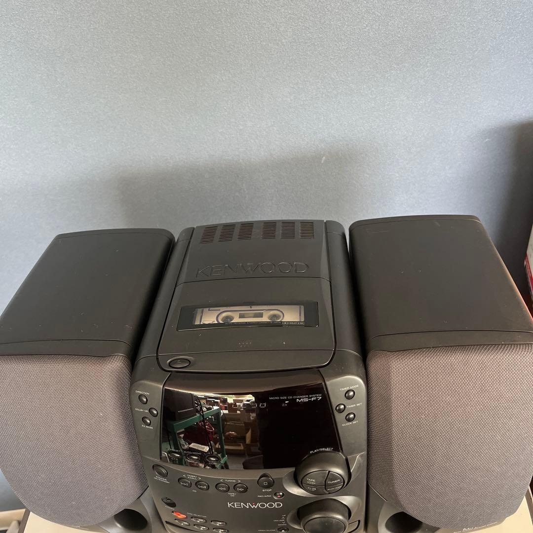 完動品KENWOOD ケンウッド コンポ MS-F7 セットSG-Ｆ7スピーカー