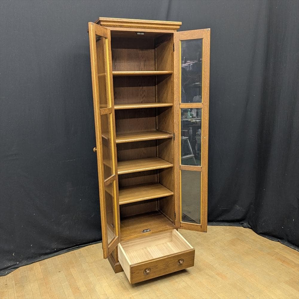 えぞ民芸家具　蝦夷　EZO　本棚　本箱　書棚　キャビネット　飾棚　ブックシェルフ