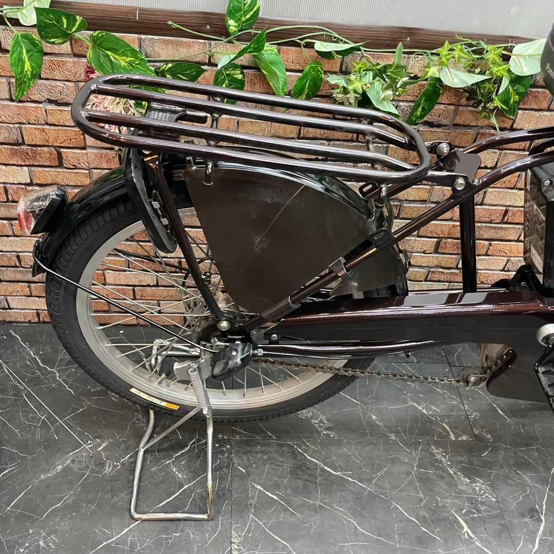 【78】子供乗せ電動自転車 Panasonic Gyutto ブラウン 20