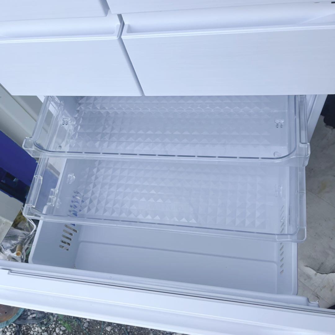 取付無料！最新2025年製日立まるごとチルドおしゃれホワイト6ドア冷蔵庫！洗濯機