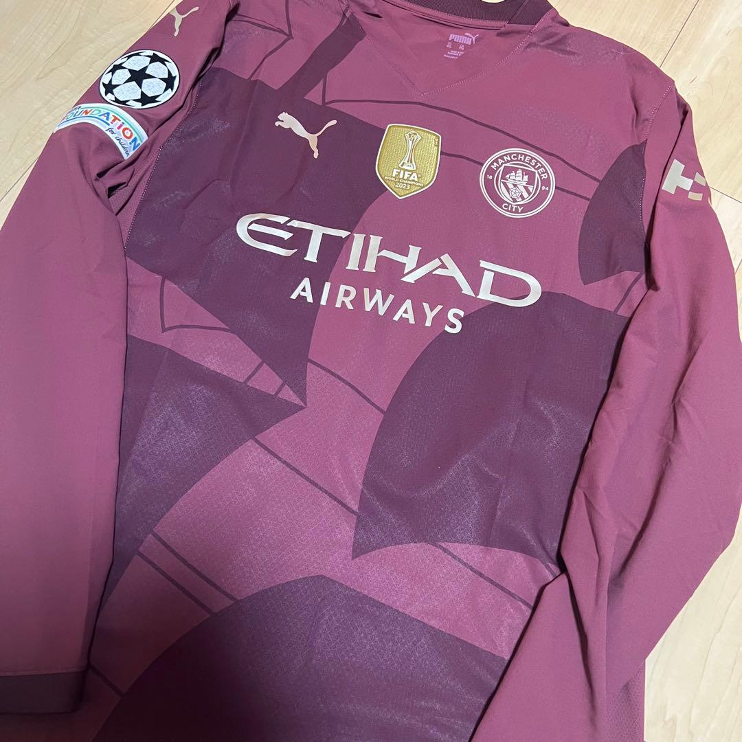 【新品未使用】24/25マンチェスターシティ No.10グリーリッシュ3rd
