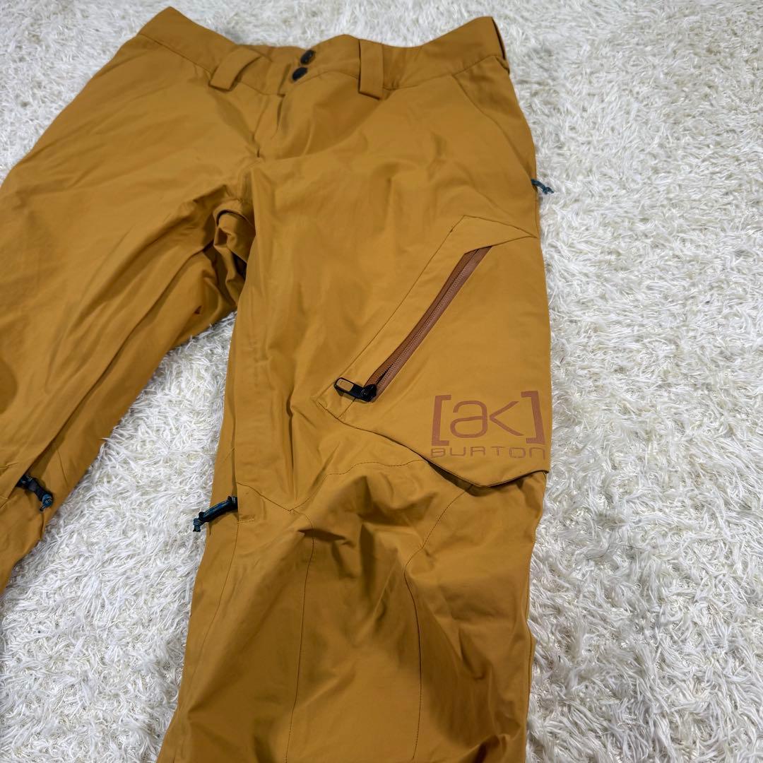 【訳アリ】バートン　ak　メンズ　GORE　CYCLIC　PT　黄土色　M相当