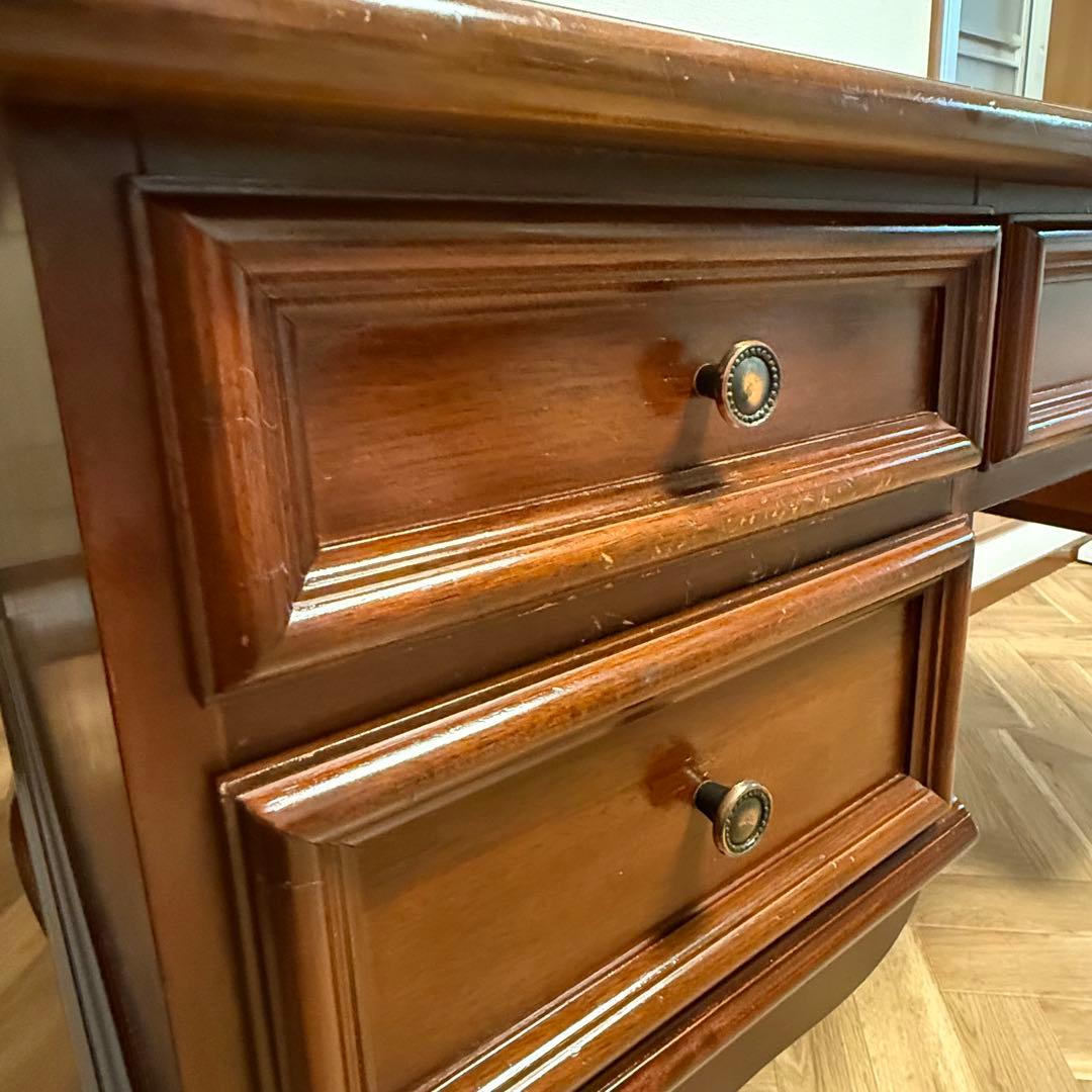 【希少】【全国送料無料】12/26迄 高価　アンティーク　デスク　ヴィンテージ