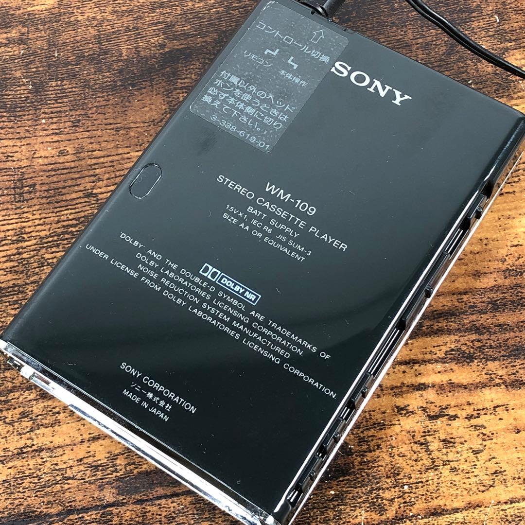 ジャンク SONY ウォークマン WM-109