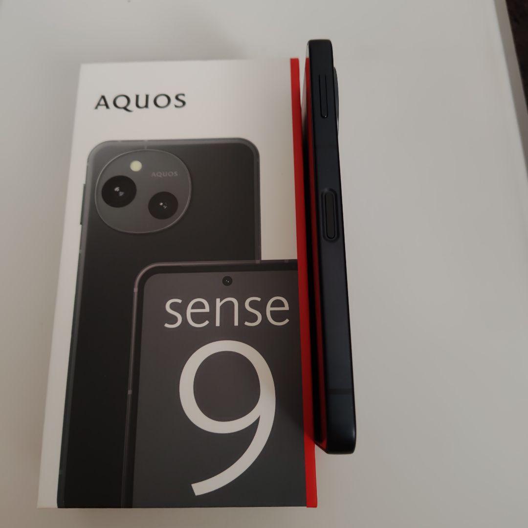 【SH-53E・美品】AQUOS sense9 ブラック 6GB/128GB