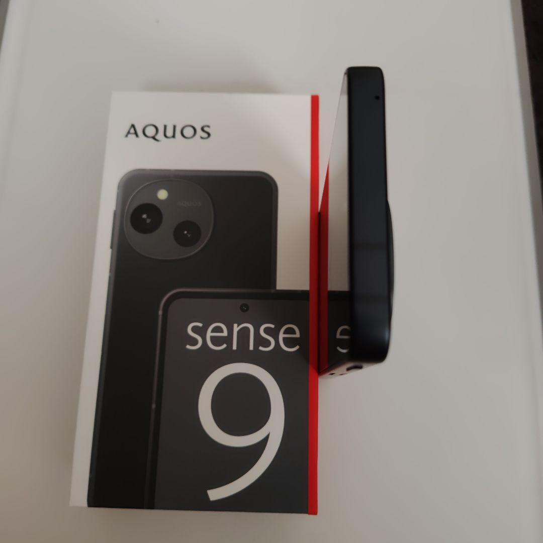 【SH-53E・美品】AQUOS sense9 ブラック 6GB/128GB