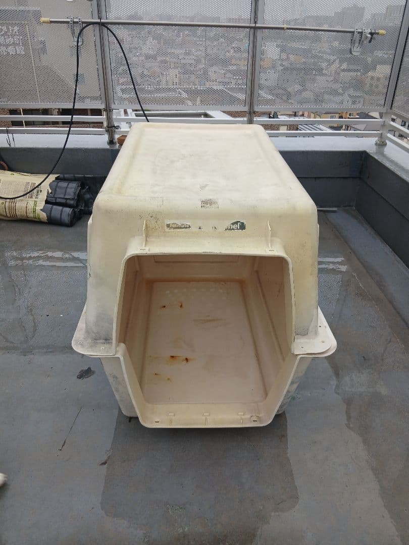 超大型犬用強化プラスチック製犬用ケージ(直接引取可能)