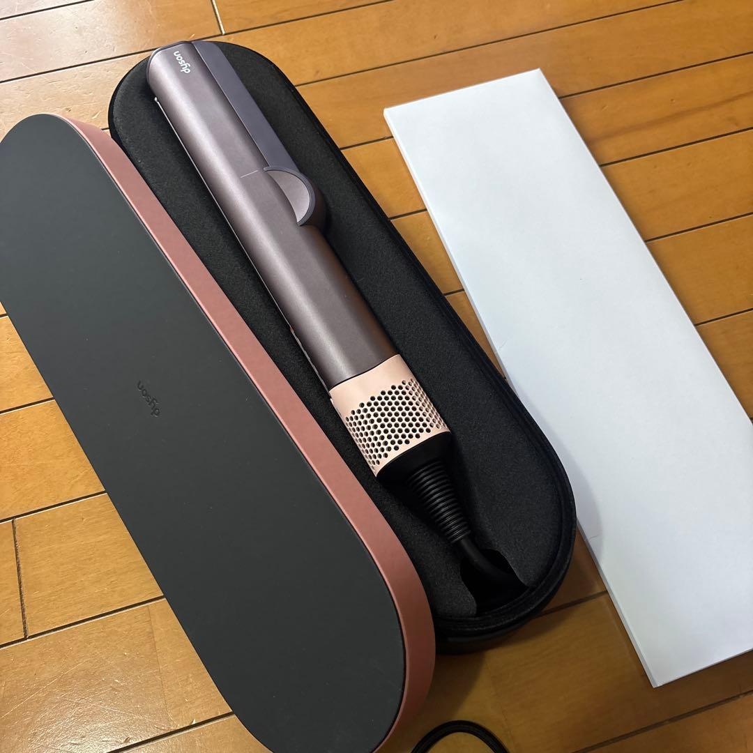 ダイソン　ドライヤーストレイトナー ジャスパープラム 大風量 速乾　ほぼ新品