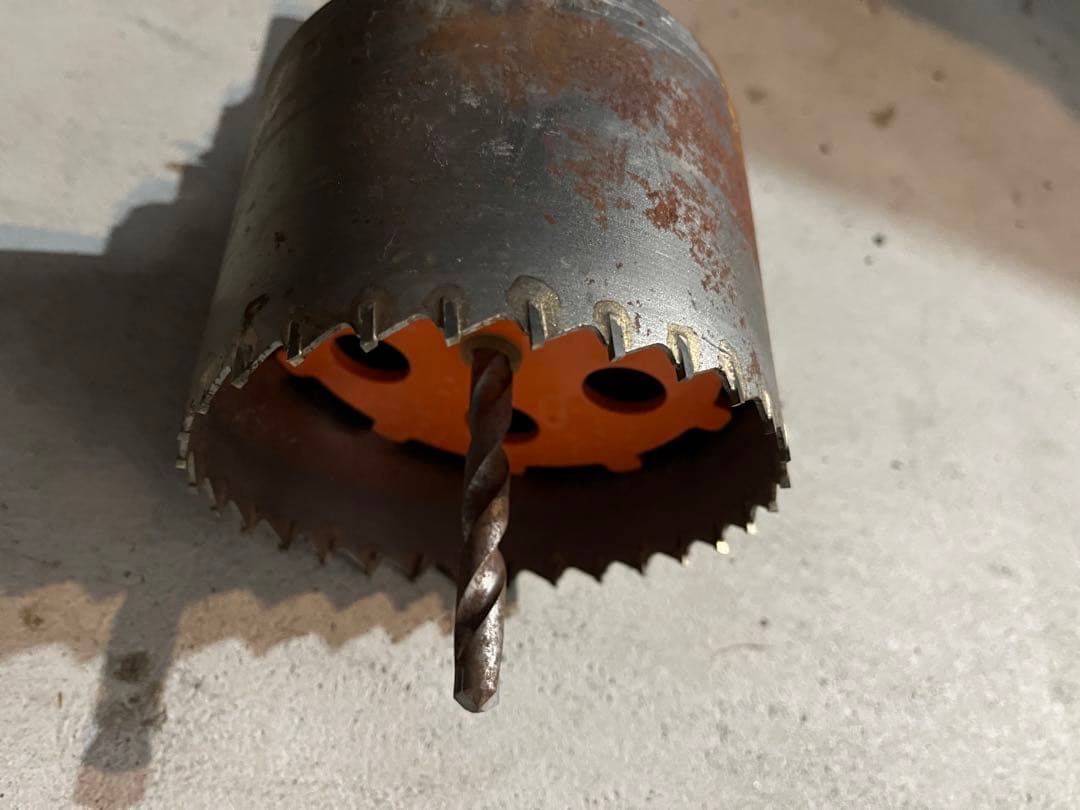 ミヤナガ　塩ビ管　コアドリルセット　φ120 ポリクリック　工具　ホールソー？