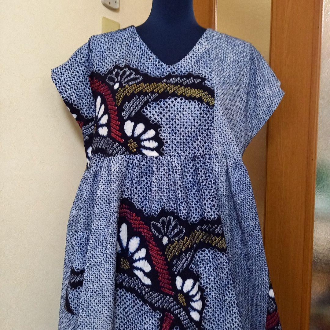 おせち♡有松絞りワンピース