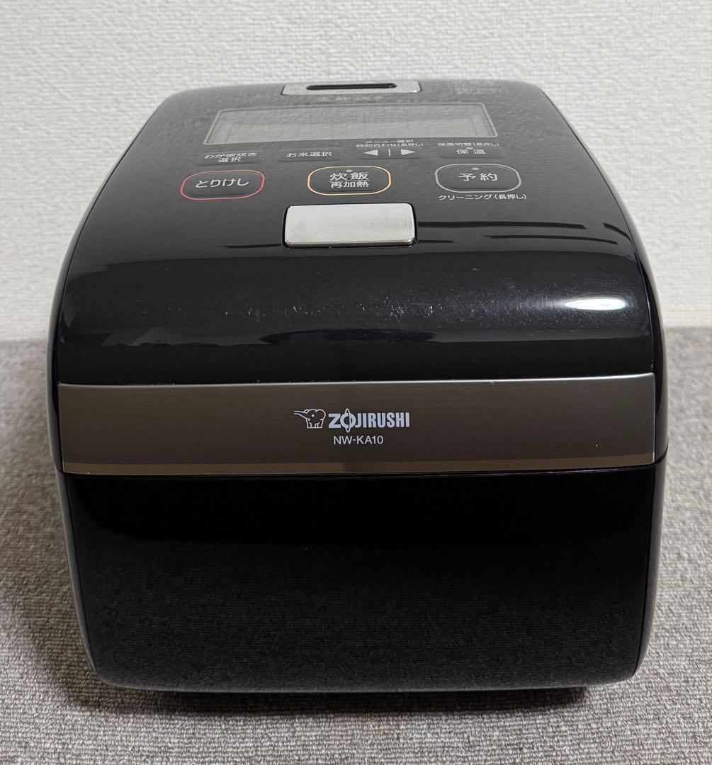 【美品】象印 炎舞炊き 圧力IH炊飯ジャーNW-KA10 動作保証