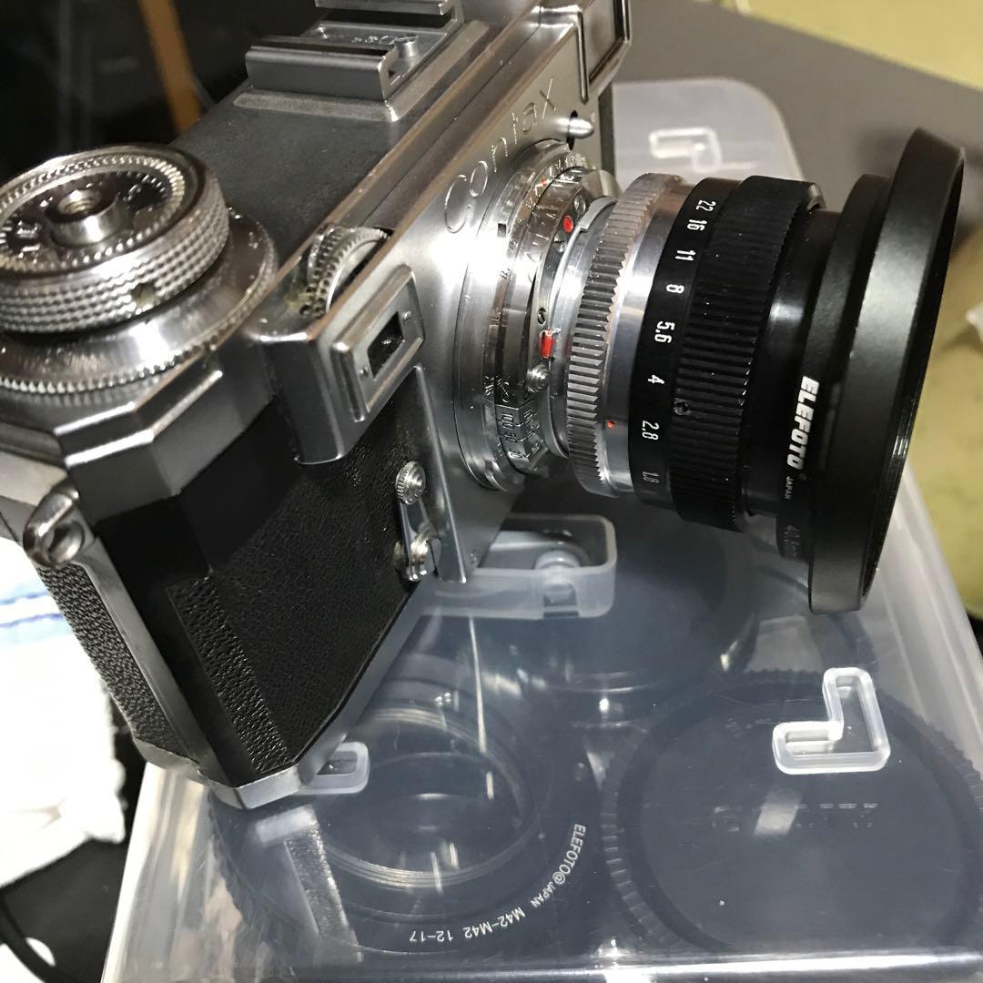 Contax C レンズキエフhelios 103 53/1.8付き