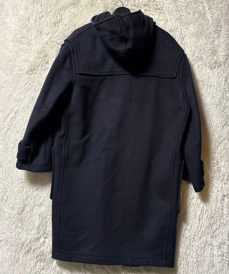 グローバーオール✨　ダッフルコート　白タグ　ネイビー　ウール　XL