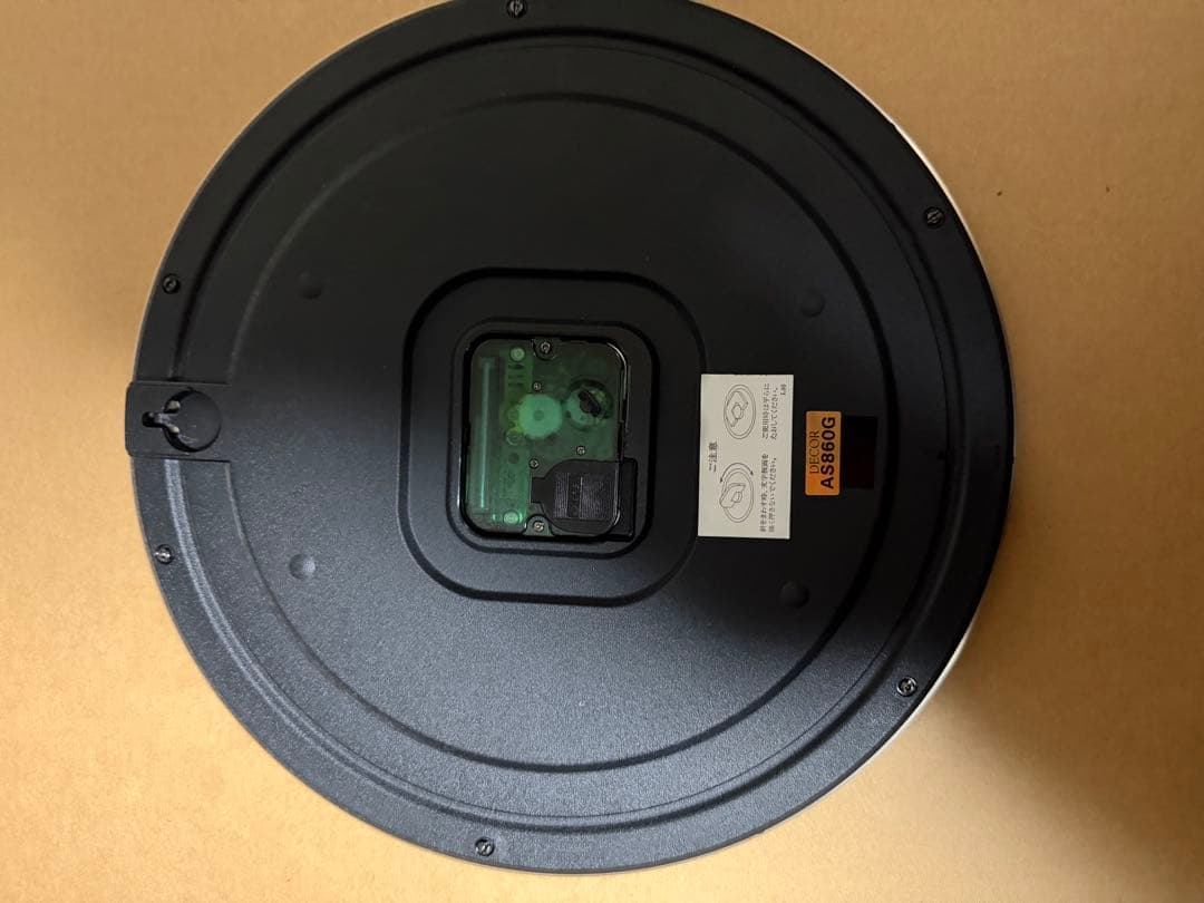 DECOR 掛時計 AS860G シルバーゴールド