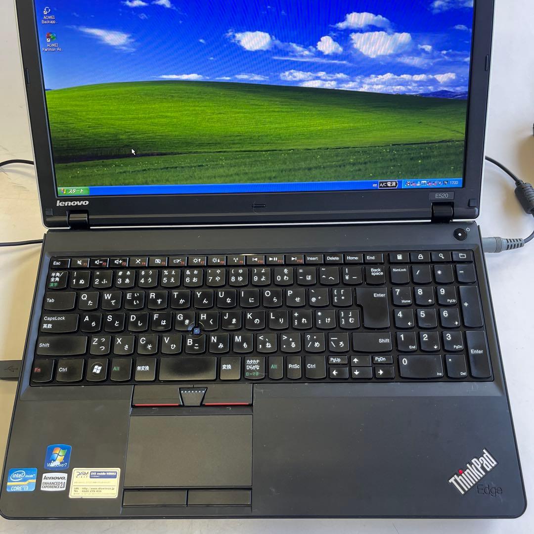 ☆訳有格安美品☆WindowsXP☆15.6大画面ノートPC☆ThinkPad☆
