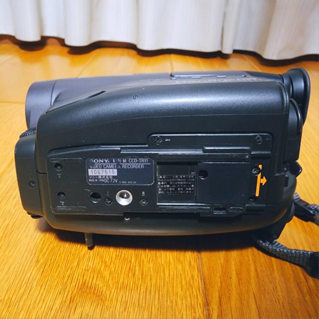 T*9様 【動作確認済】高画質 SONY Hi8 ビデオカメラ CCD-TR11