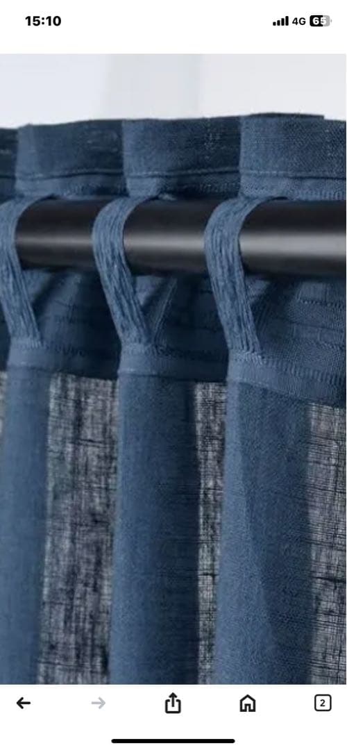 DYTÅG 遮光ドレープカーテン 2枚セット 2点まとめて