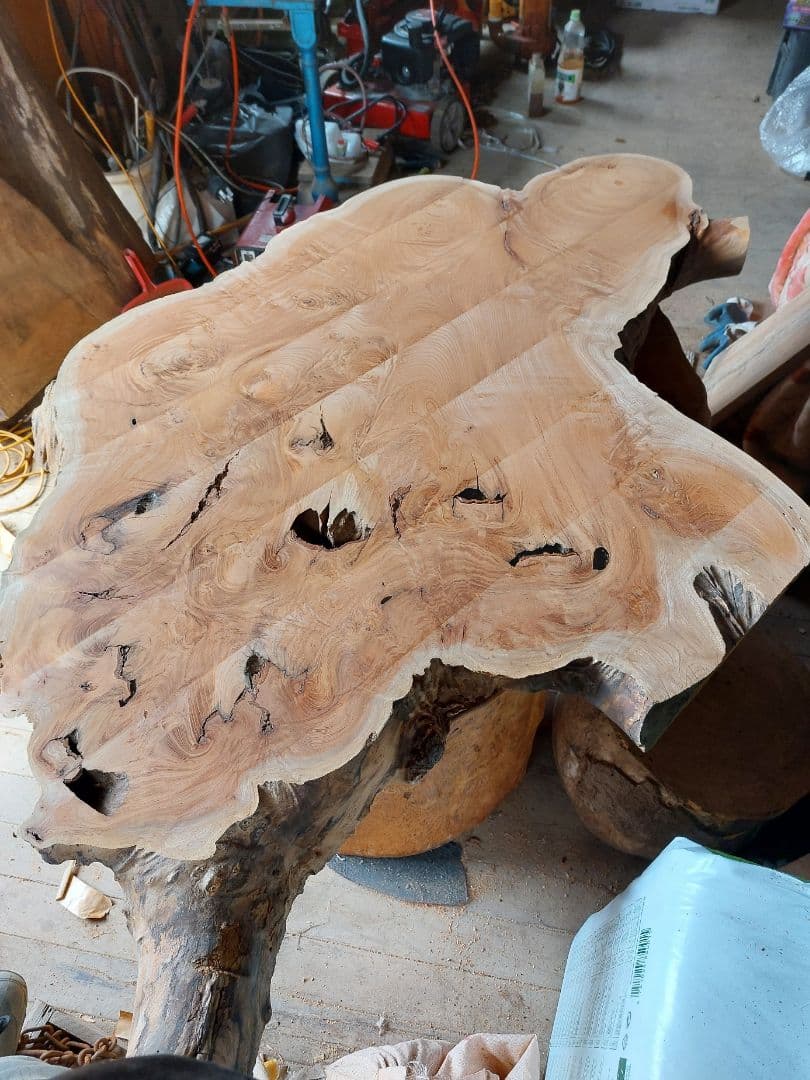 岐阜県高山発☆ケヤキ 一枚板 アンティーク 欅