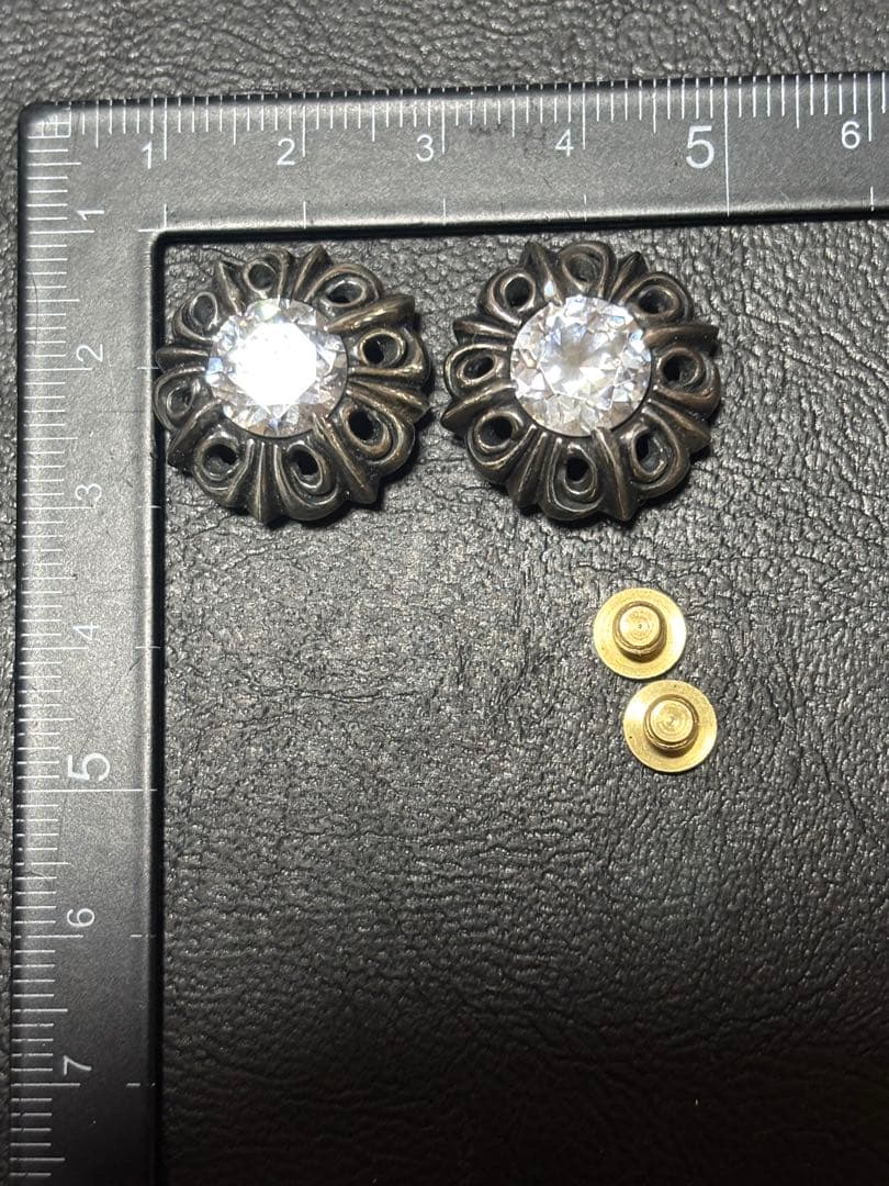 闇*…様 ALZUNI 特大CZ入り　ユリコンチョ　2個セット！