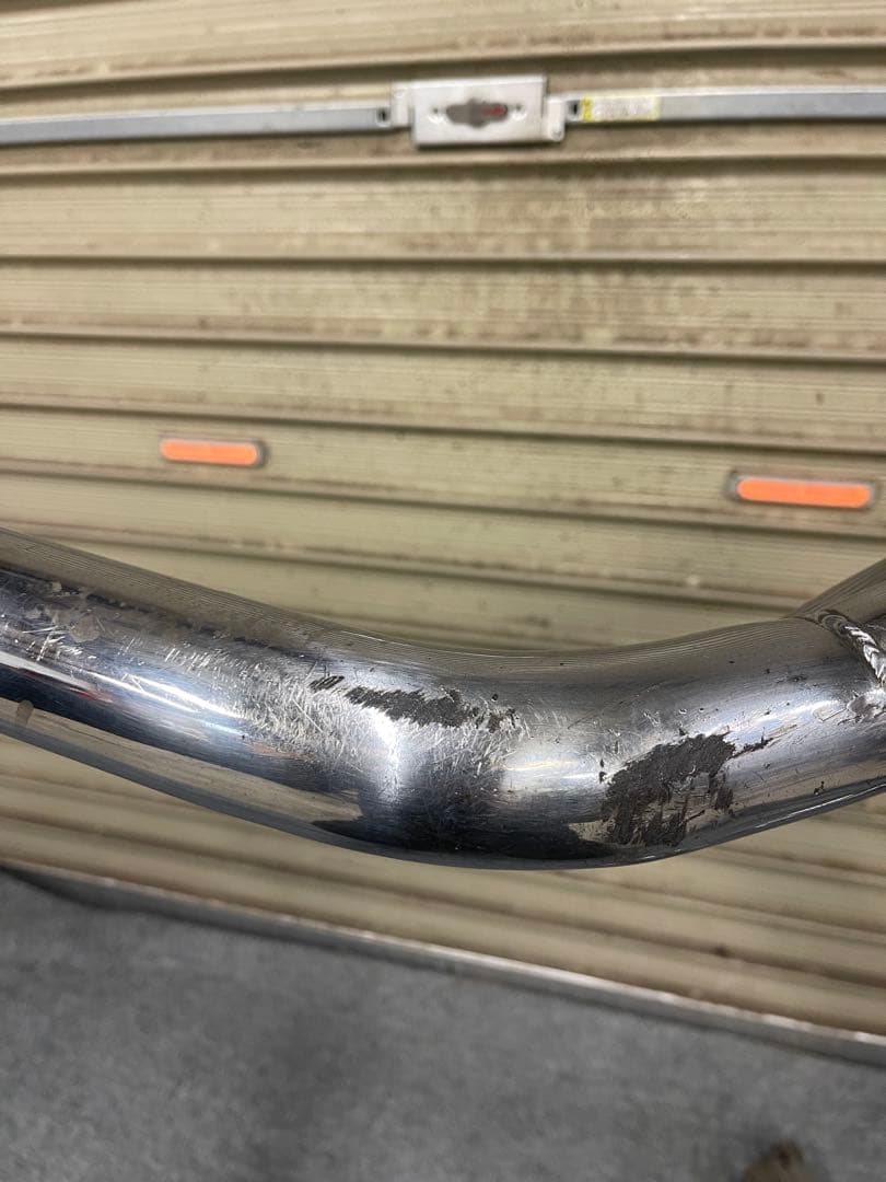 CBX400F RPMマフラー 　当時物　規制前？　へこみ有り