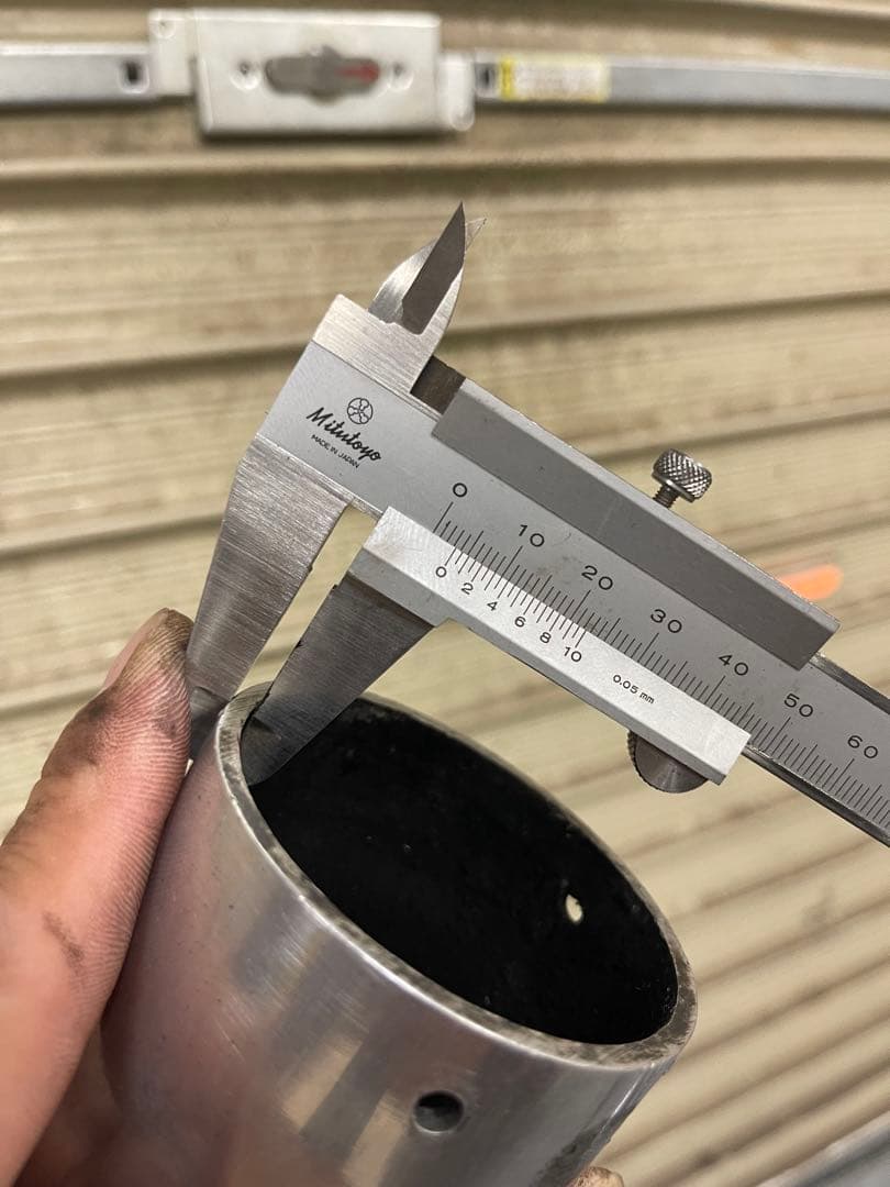 CBX400F RPMマフラー 　当時物　規制前？　へこみ有り