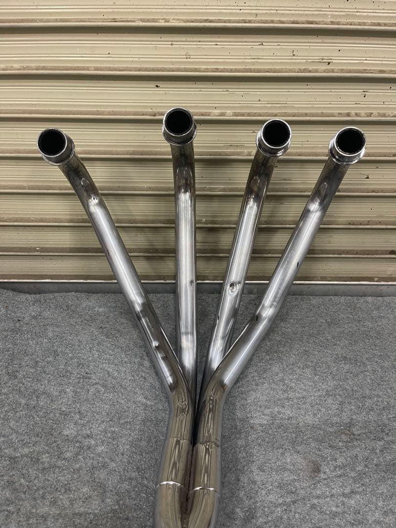 CBX400F RPMマフラー 　当時物　規制前？　へこみ有り