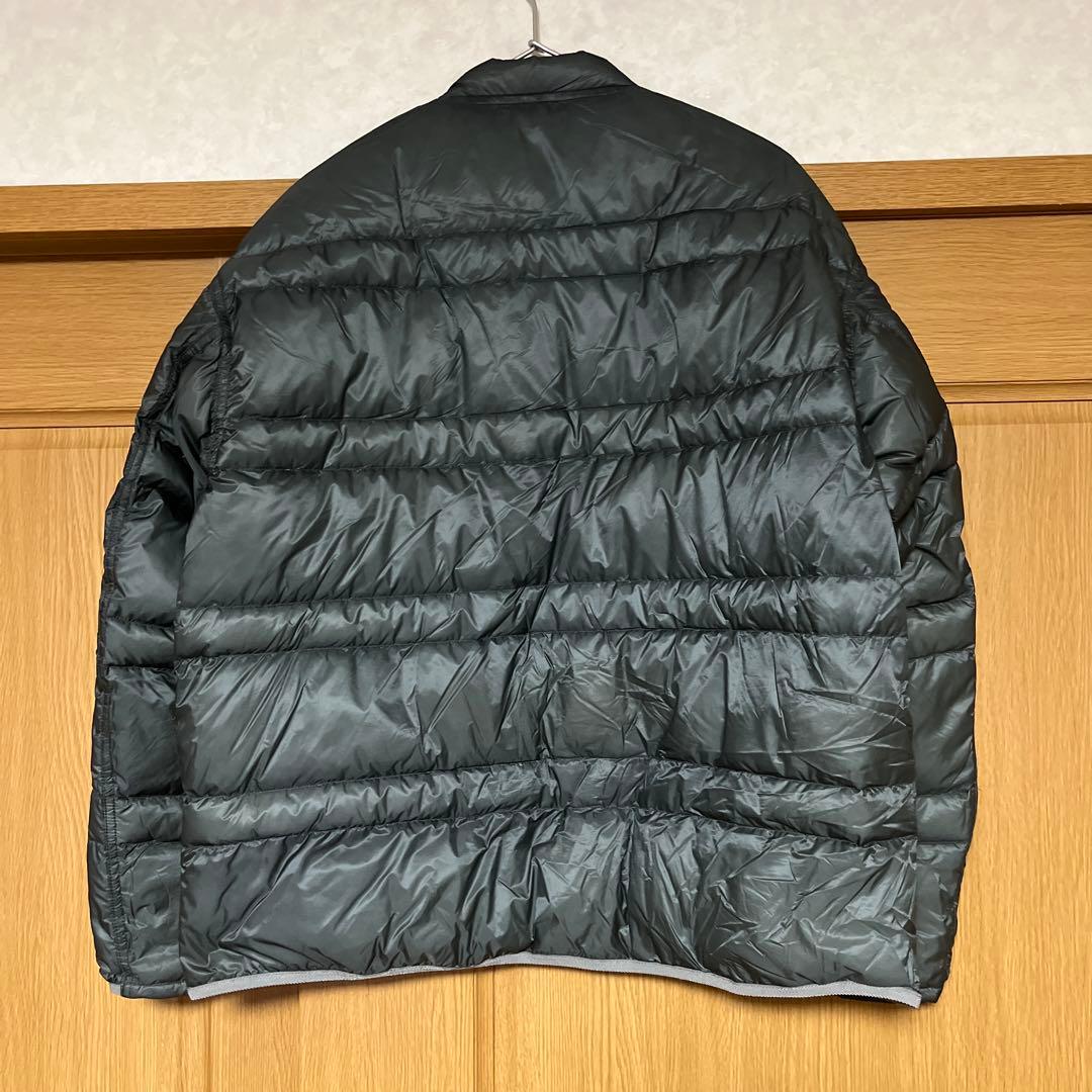 ノースフェイス パープルレーベル フィールドダウンカーディガン M グレー 美品