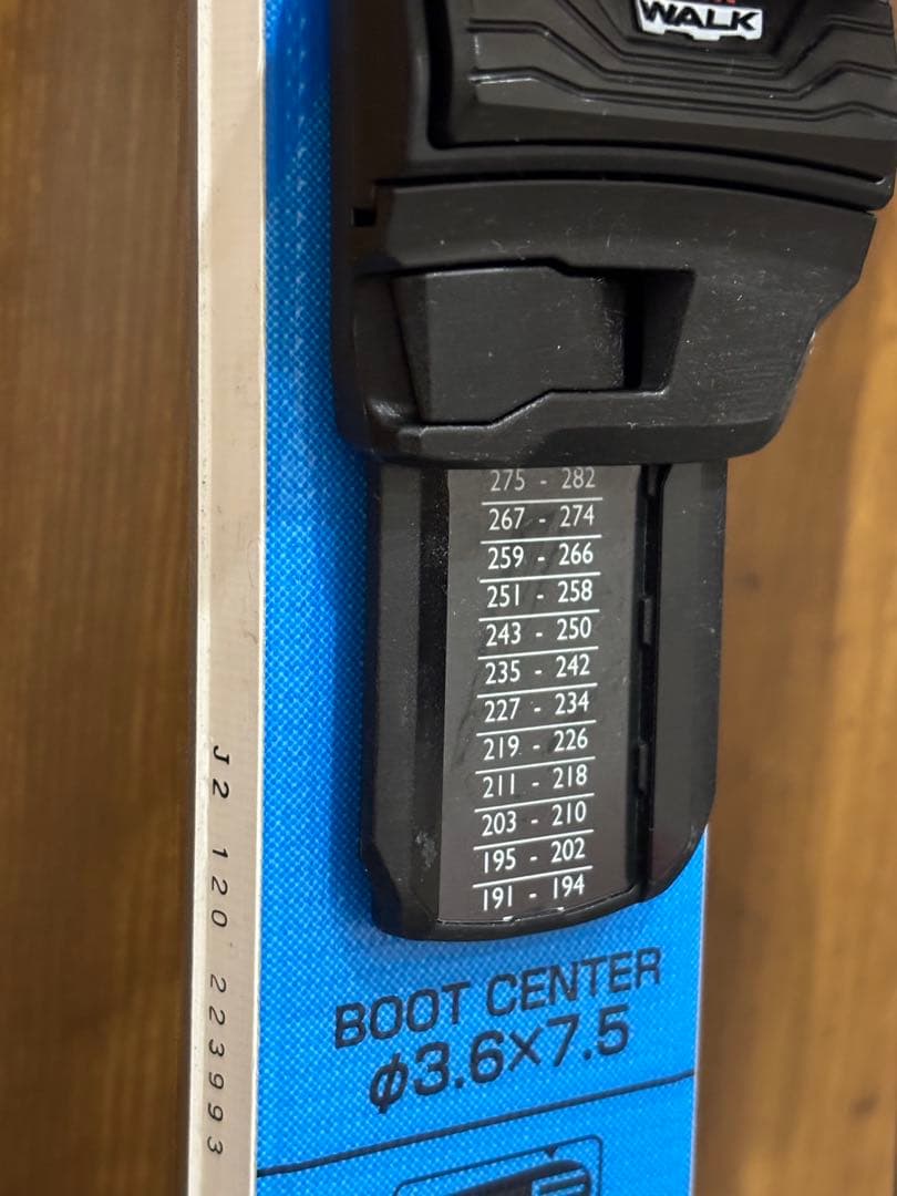 OGASAKA オガサカスキー板 JRS 4.5 CA 青120 ポール新品90