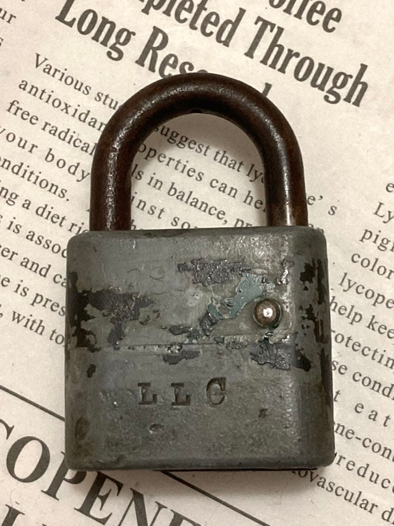 ビンテージ南京錠3点セット