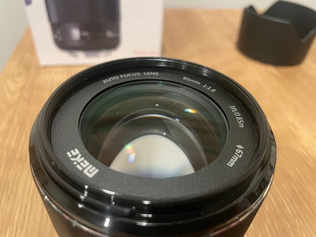 Meike MK 85mm F1.8 EFマウント AF対応