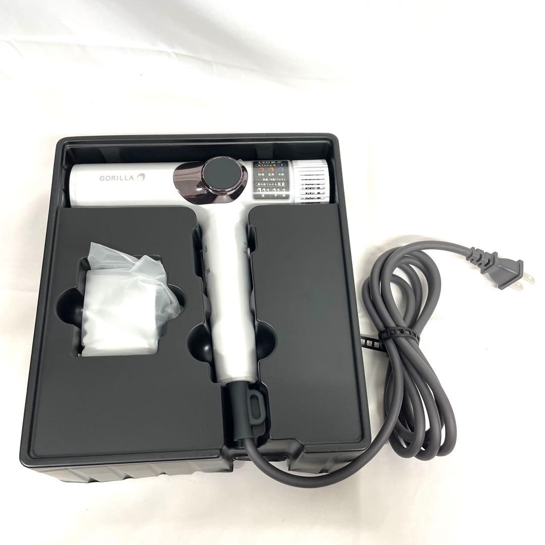 DOSHISHA ハイパワーゴリラドライヤー ゴリラのひとふき ホワイト