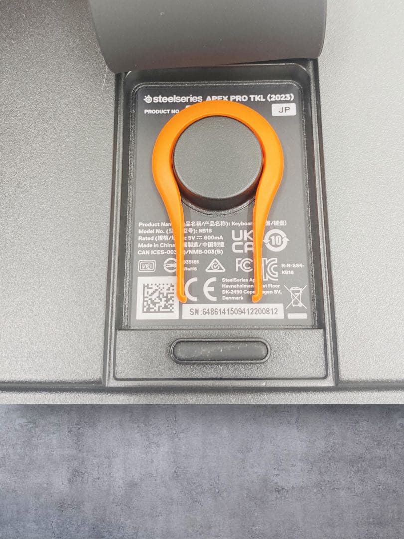 【美品】SteelSeries APEX PRO TKL （2023）64861