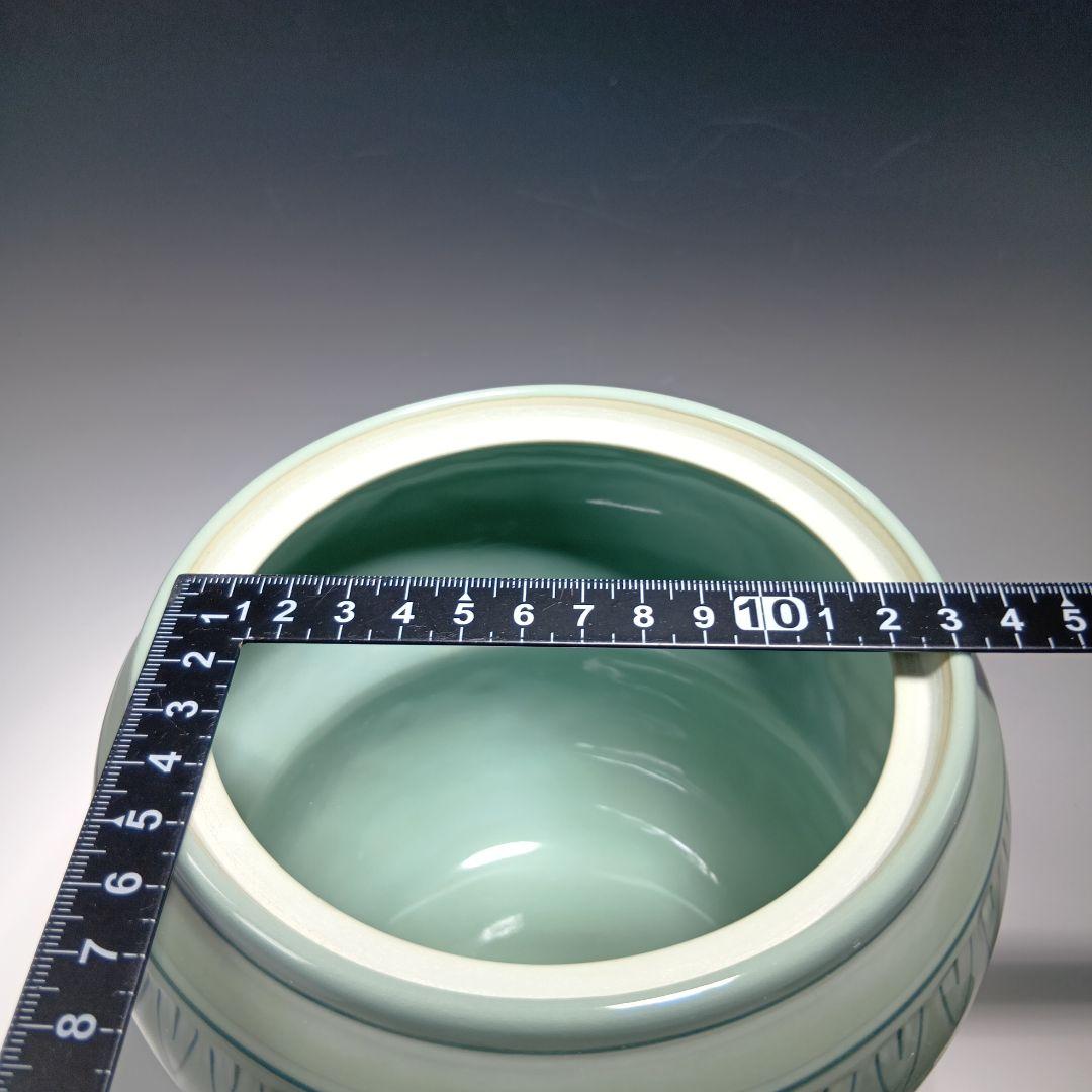 茶道具　手塚祥堂　高麗青磁皆具一式　 美品　共箱