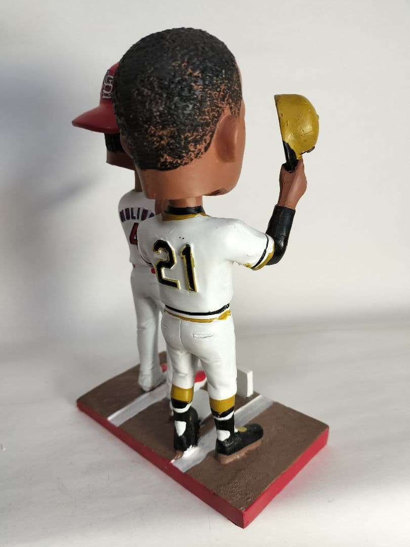 ヤディエル・モリーナ＆ロベルト・クレメンテ／ボブルヘッド人形（非売品）