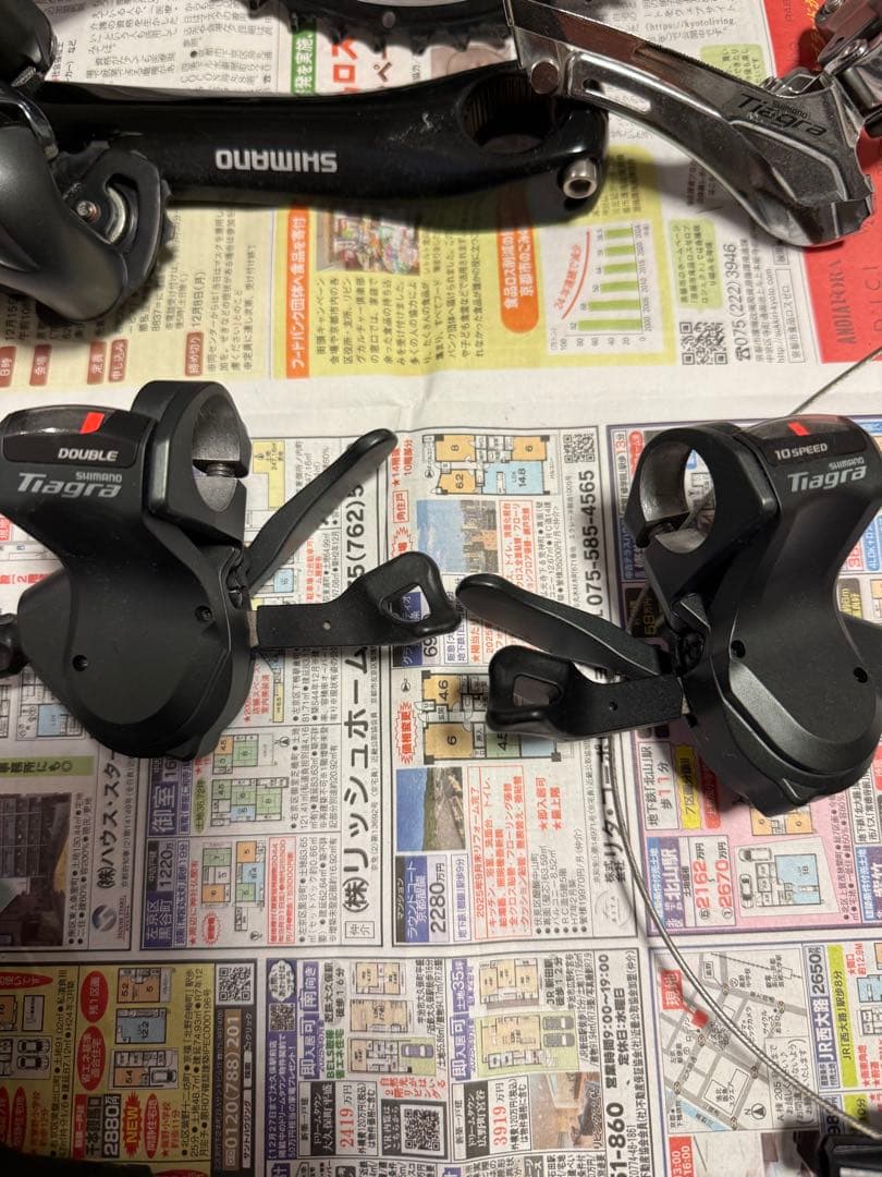 Shimano Tiagra コンポーネントセット　DEOREレバー