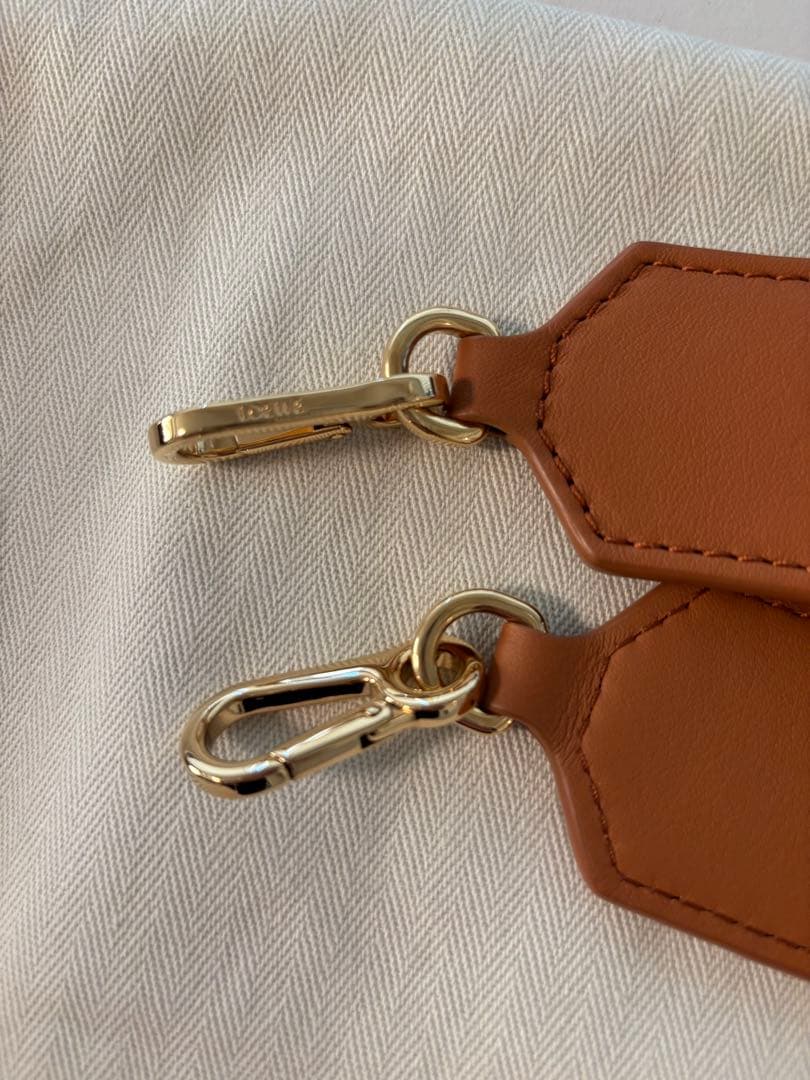 LOEWE ロエベ スリットバッグ ミニ（ラフィア＆カーフ）2way ショルダー