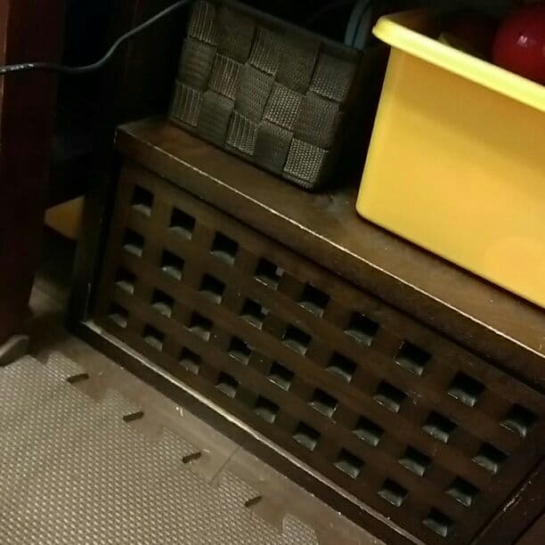 アジアン♥テレビ台♥その横の棚