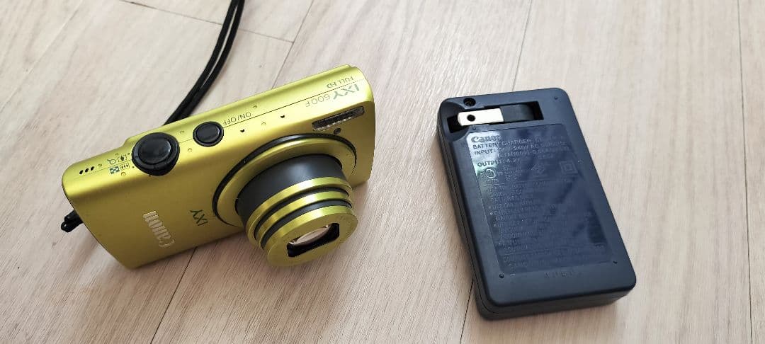 Canon IXY 600F グリーン　キヤノン デジカメ コンデジ