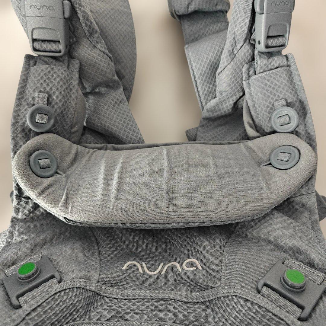 【ほぼ未使用品】NUNA cudl clik カドルクリック 抱っこ紐 グレー
