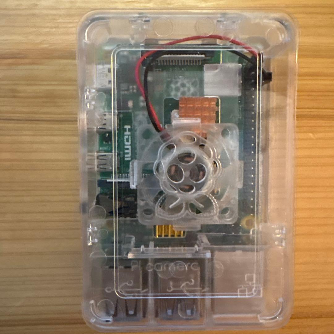 Raspberry Pi 4 4GB RAM model B ケース・ファン付